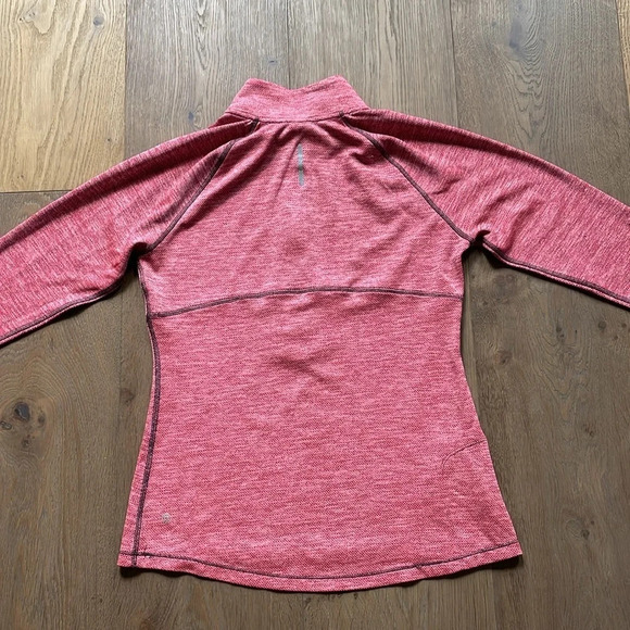 Champion Coral And Gray Thumb Hole Activewear Jacket Sz M - Picture 8 of 11